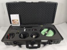 An as new Ebringer EBEX 410 specialist metal detector system with flight case.