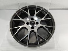 Two Elia Crossover RG08 car wheels, size 17