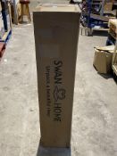 An as new Swan Home mattress (135x190x23cm).