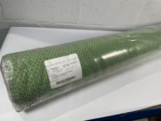 Eleven metres and 30cm of Splash fabric by Osborne & Little, F7860-05, leaf green.