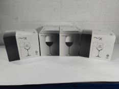 Twenty four as new Nude Reserva Crystal Bordeaux Red Wine Glasses, Size: 16.5oz / 470ml (EAN: 869335