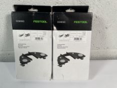 Two boxed as new Festool DOMINO Trim Stop (DF 500 & DF 700) 493487.
