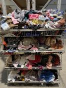 Assorted pre-owned clothing and related.