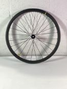 An as new Mavic Allroad 700 front wheel (622x21TC).