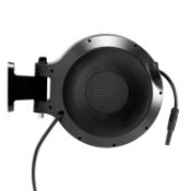 A boxed as new Zee Mirtoon Hose Reel 30m, black (stock image).