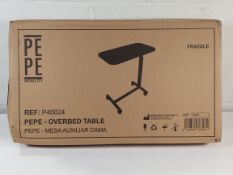 As new PEPE Mobility overbed tables (REF: P40024).