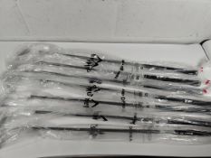 An as new Callaway Elyte X Iron Set, Right Handed, Graphite, Regular, 5 Irons + SW, PW, (4L024868T20