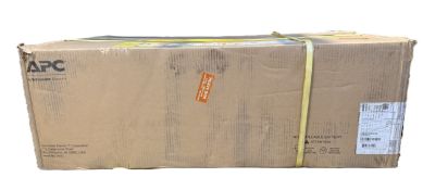 As new APC Smart-UPS SRT 5000VA RM 230V (P/N: SRT5KRMXLI UPC: 731304301196).