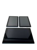 Two pre-owned Amazon Fire Tablets.