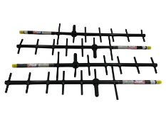 Pre-owned Telewave ANT930Y10-WRANR Yagi Antenna Lot Of 3 (Sold as seen).