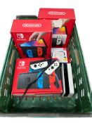 Assorted Nintendo Switch consoles & accessories sold for parts (Retail returns, various faults) (Sol