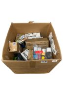 Assorted printer cartridges and related items (Sold as seen).