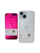 Pre-owned Apple iPhone 15 128GB & Apple iPod Touch 7 32GB (Both iCloud account locked - sold for par