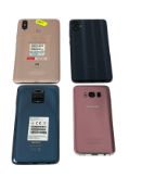 Pre-owned Android Smartphones (Google account unlocked - sold as seen).