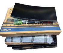 Assorted monitors & TV's (Untested, sold as seen. Sold for parts).