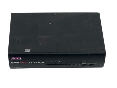 Pre-owned Belkin OmniView Pro F1D104-OSD 4-Port KVM Switch With OSD (Sold as seen).