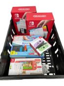 Assorted Nintendo Switch consoles & accessories sold for parts (Retail returns, various faults) (Sol