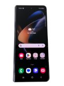 Pre-owned Samsung Galaxy Z Fold 4 5G SM-F936B/DS 256GB (Google account unlocked. Damaged screen glas