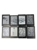 Assorted pre-owned Amazon Kindle E-Readers (Sold as seen).