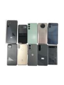 Assorted pre-owned Android Smartphones (Google account locked - sold for parts).