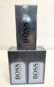 Three as new Hugo Boss - Bottled Tonics 100ml eau de toilette, sealed boxes.