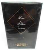 An as new Kilian Love eau de parfum, 50ml,/1.7 fl.oz, sealed, boxed.