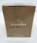 An as new My Burberry eau de parfum 90ml, sealed box (box has slight damage).