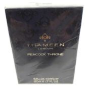 An as new Thameen London – Peacock Throne 50ml eau de parfum, sealed, boxed.