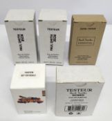 Five Paul Smith related perfume testers - Rose, Essential, Flora and Woman (packaging may have sligh