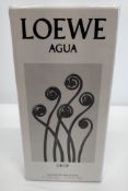 An as new Loewe Agua Drops eau de parfum 100ml, sealed box.