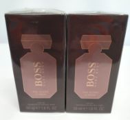 Two as new Boss - The Scent le parfum's 50ml, sealed box.