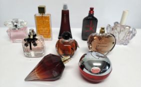 Thirty nearly new perfumes/testers and related to include Boss, CK, Versace, Vera Wang and more (ple