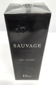 An as new Dior Sauvage eau de toilette, 300ml refill, sealed, boxed.