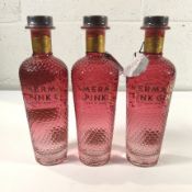 Three Mermaid Pink gins 3 x 700ml.