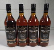 Four Macieira Five Star Royal Spirit brandy 4 x 1L.