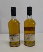 Two Ardnamurchan AD/Highland single malt scotch whisky 2 x 700ml.