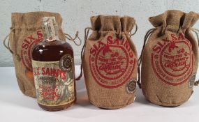 Three Six Saints Caribbean rum from the heart of Grenada, limited edition 3 x 700ml.