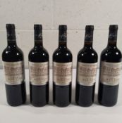 Five Chateau Maine Gazin 2019 Grand Vin De Bordeaux Prestige red wine 5 x 750ml (some staining to la
