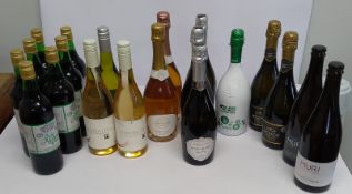 Twenty assorted non alcoholic wines to include Muri 2 x 750ml, Scavi & Ray 2 x 750ml, French Bloom S