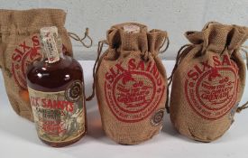 Three Six Saints Caribbean rum from the heart of Grenada, limited edition 3 x 700ml.