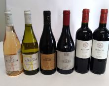 Two Reflects De Classac 2019 red wine 2 x 750ml, Ezki Hasiera 2021 Rioja red wine 750ml, Domaine Mou