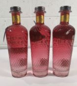Three Mermaid Pink gins 3 x 700ml.