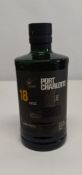 Port Charlotte 18yr old Islay single malt Scotch whisky 700ml (slight mark on label).