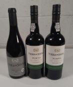 Two Vieira De Sousa Porto 2003 Colheita single harvest tawny 2 x 750ml and a Vieira De sousa Douro 2