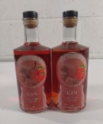 Two Stormy Bay Strawberry gins 2 x 700ml (labels slightly damaged).