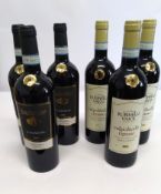 Three Rubinelli Vajol Valpolicella Ripasso Classico Superiore 2020 red wine 3 x 750ml and three “La