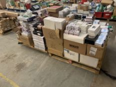 A quantity of mixed lighting to include Spot lights, Flood lights, Bulkhead lights and shaver lights