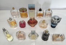 Forty three perfumes/testers and related to include Ted Baker, Burberry, Boss and Dior (please note: