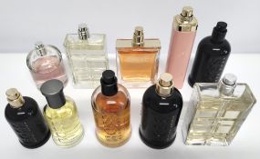 Twenty five Boss perfumes/testers and related (please note: bottles may have been used/packaging may