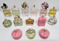 Thirty Marc Jacobs perfumes/testers and related (please note: bottles may have been used/packaging m
